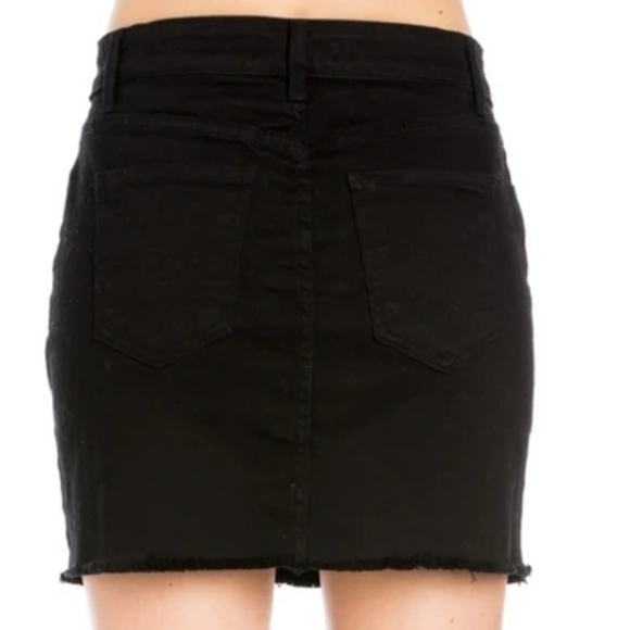 O2 DENIM SKIRT - Picture 2 of 6